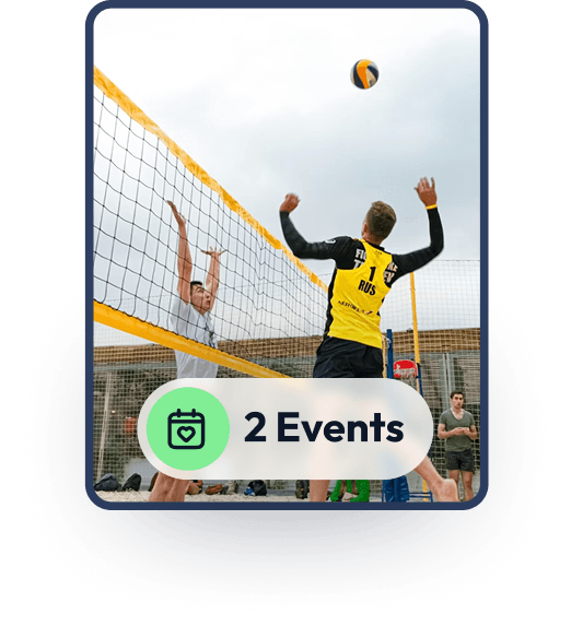 guy about to slam volleyball